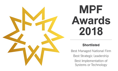 <p style="text-align: center;"><span><strong>MPF Awards</strong><br /></span>Best Implementation of Systems of Technology<br />Shortlisted<br />2018</p>