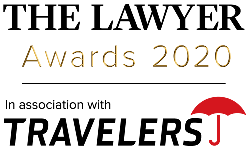 <p style="text-align: center;"><strong>The Lawyer Awards</strong></p>
<p style="text-align: center;"><span>Law Firm of the Year</span></p>
<p style="text-align: center;">Winner</p>
<p style="text-align: center;">2020</p>
