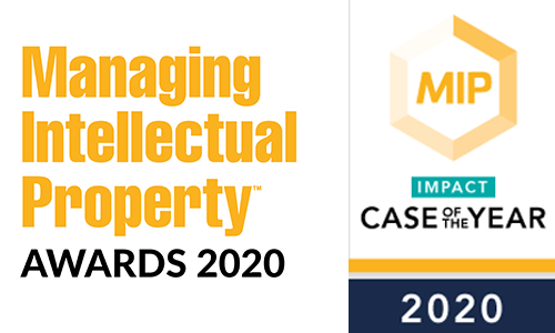 <p style="text-align: center;"><strong>Managing Intellectual Property Awards<br /></strong>Impact Case of the Year – <em>Kogan v Martin<br /></em>Winner<br />2020</p>